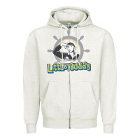 Oatmeal Heather little buddy from gilligan's island Zipper Hoodie - tuanDangUi