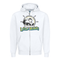 White little buddy from gilligan's island Zipper Hoodie - tuanDangUi