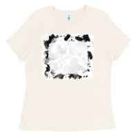 Bone cowhide frames background Ladies Tee - RanaPortraitStore