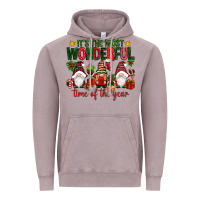 Vintage Zinc It's the most wonderful time of the year Vintage Hoodie - NancyCooperArtShop