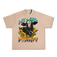 Burro Just a Little Moody Urban Heavy Tee - texasbilliewilder