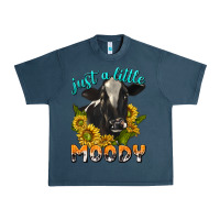 Midnight Navy Just a Little Moody Urban Heavy Tee - texasbilliewilder