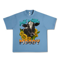 Pebble Blue Just a Little Moody Urban Heavy Tee - texasbilliewilder