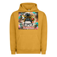Pigment Peanut Butter teacher messy bun tumbler Urban Hoodie - BarkalooDesign