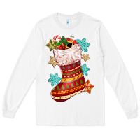 White christmas Long Sleeve Tee - CowGirlArtShop