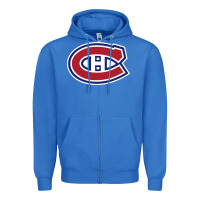 True Royal the canadiens Zipper Hoodie - tuanDangUi