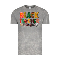 Cloud Rock black teacher magic Vintage Tee - NancyCooperArtShop