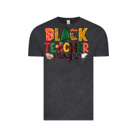 Vintage Black black teacher magic Vintage Tee - NancyCooperArtShop