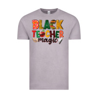 Vintage Zinc black teacher magic Vintage Tee - NancyCooperArtShop