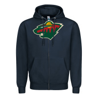 Navy the wild Zipper Hoodie - tuanDangUi