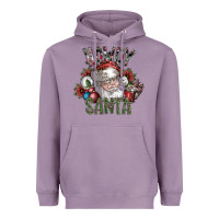 Lavender howdy santa Heavyweight Hoodie - SublimationCraftShop