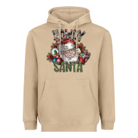 Mushroom howdy santa Heavyweight Hoodie - SublimationCraftShop