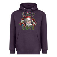 Plum howdy santa Heavyweight Hoodie - SublimationCraftShop