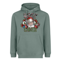 Sage howdy santa Heavyweight Hoodie - SublimationCraftShop