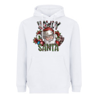 White howdy santa Heavyweight Hoodie - SublimationCraftShop