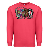 Cardinal trust in the lord with all your heart Premium Sweatshirt - SublimationCraftShop