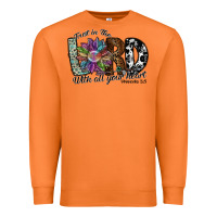 Carrot trust in the lord with all your heart Premium Sweatshirt - SublimationCraftShop