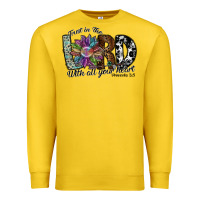 Lemon trust in the lord with all your heart Premium Sweatshirt - SublimationCraftShop