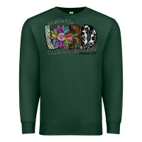 Sports Green trust in the lord with all your heart Premium Sweatshirt - SublimationCraftShop