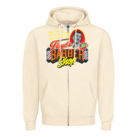 Sandshell floyd's barbershop Zipper Hoodie - tuanDangUi