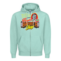 Seafoam floyd's barbershop Zipper Hoodie - tuanDangUi