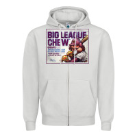 Dove Grey big league chew Zipper Hoodie - tuanDangUi