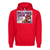 Red big league chew Zipper Hoodie - tuanDangUi