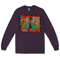 Plum christmas with my tribe Long Sleeve Tee - Jasminsmagicworld