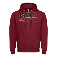 Burgundy kettle one vodka Zipper Hoodie - tuanDangUi