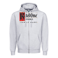 Heather Grey kettle one vodka Zipper Hoodie - tuanDangUi