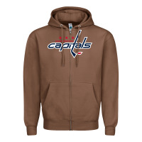 Chestnut the capitals Zipper Hoodie - tuanDangUi