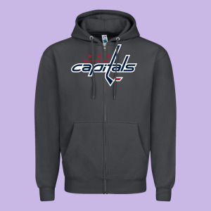 The Capitals Zipper Hoodie Designed By Tuandangui