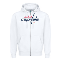 White the capitals Zipper Hoodie - tuanDangUi