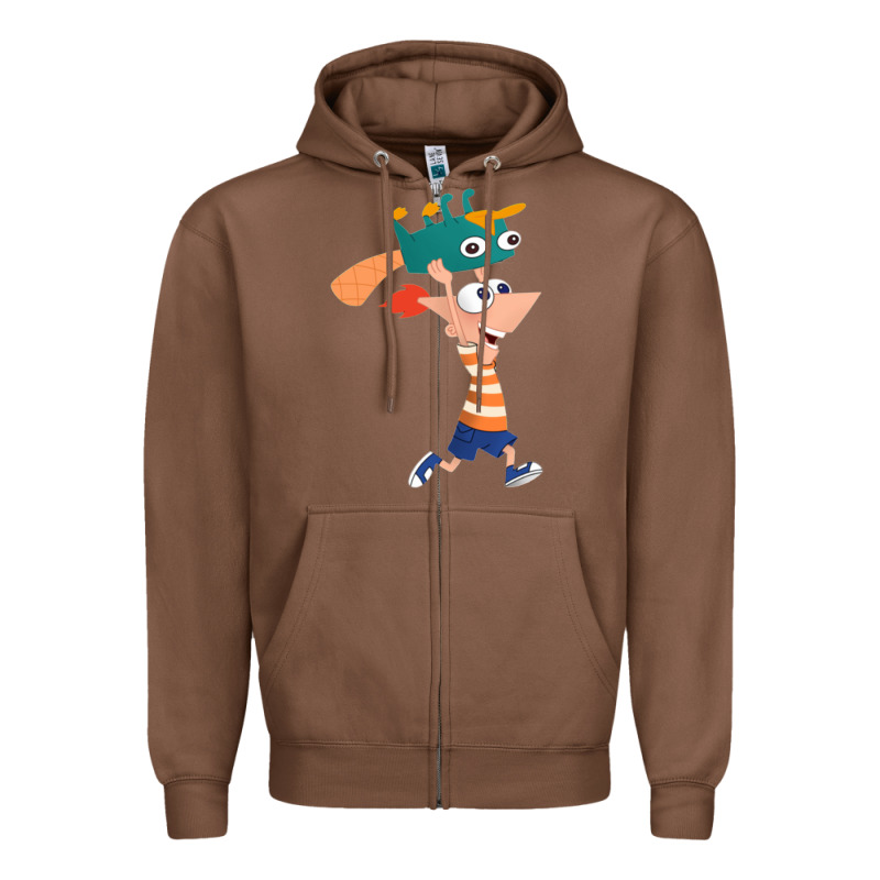 Phineas And Perry Zipper Hoodie by tuanDangUi | Teevron