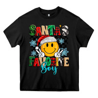 Black santas favorite boy Heavy Core Tee - MaliasSmallBusiness