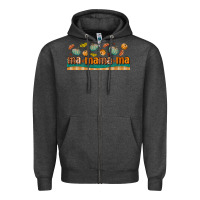 Charcoal Heather fall mama libbey glass Zipper Hoodie - BundleAndBundleShop