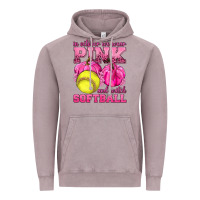 Vintage Zinc In October We Wear Pink and Watch Softball Vintage Hoodie - texasbilliewilder