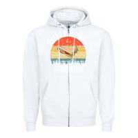 White enjoy every sandwich   sandwich gift   sandwich lover   funny gift ide Zipper Hoodie - tuanDangUi