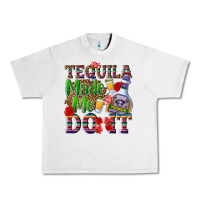 Lunar Rock Tequila made me do it Urban Heavy Tee - NancyCooperArtShop