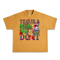 Peanut Butter Tequila made me do it Urban Heavy Tee - NancyCooperArtShop
