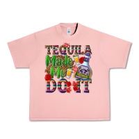Salmon Tequila made me do it Urban Heavy Tee - NancyCooperArtShop