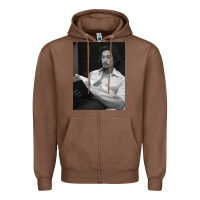 Chestnut adam driver 40 Zipper Hoodie - tuanDangUi