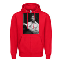 Red adam driver 40 Zipper Hoodie - tuanDangUi