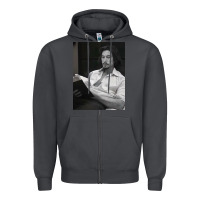 Smoke adam driver 40 Zipper Hoodie - tuanDangUi