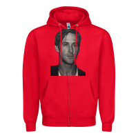Red ryan gosling 15 Zipper Hoodie - tuanDangUi