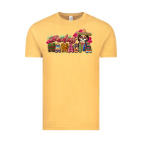 Vintage Mustard Badass Mamacita Vintage Tee - texasbilliewilder