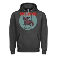 Charcoal Heather melvins houdini sealy colour Zipper Hoodie - tuanDangUi