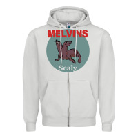 Dove Grey melvins houdini sealy colour Zipper Hoodie - tuanDangUi