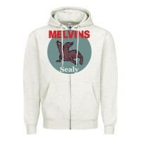 Oatmeal Heather melvins houdini sealy colour Zipper Hoodie - tuanDangUi
