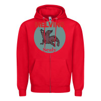 Red melvins houdini sealy colour Zipper Hoodie - tuanDangUi